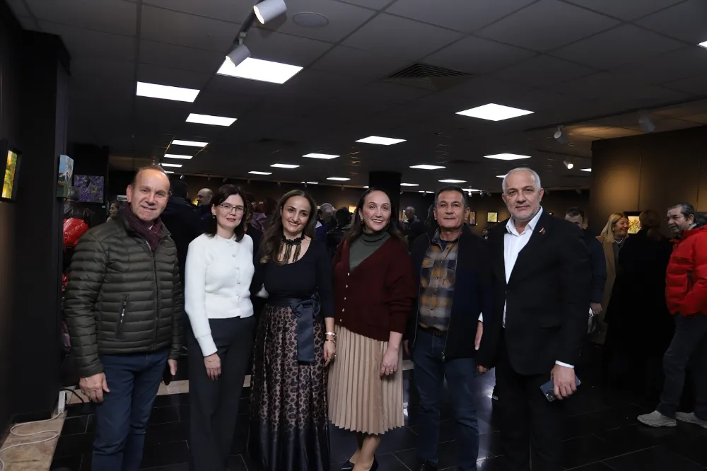 “Paletimin Renkleri” Sergisi Bandırma’da Açıldı