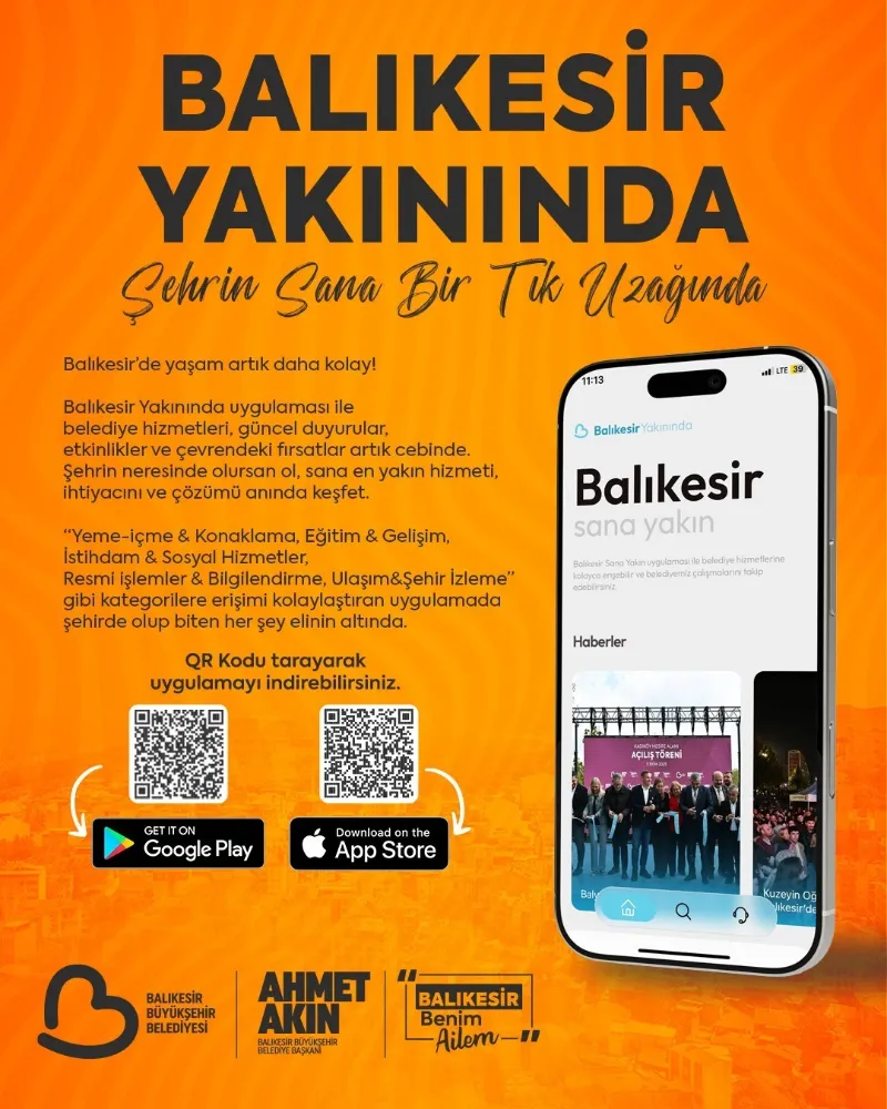 “Balıkesir Yakınında” şehrin sana bir tık uzağında