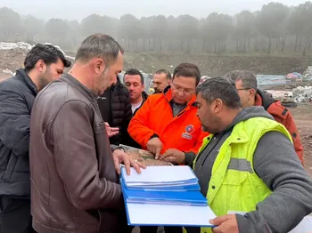BAŞKAN SERKAN SAK TOKİ 3. ETAP ÇALIŞMALARINI YERİNDE İNCELEDİ