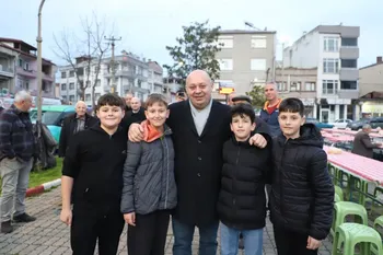 GÖNEN BELEDİYESİ SARIKÖY’DE İFTAR SOFRASINDA VATANDAŞLARLA BULUŞTU