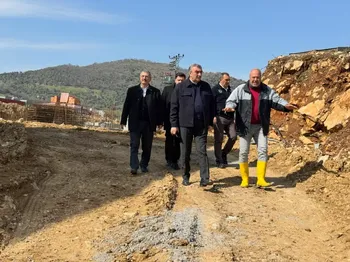 BAŞKAN ORHAN GAGA, 3. ETAP TOKİ KONUTLARINDA İNCELEMELERDE BULUNDU